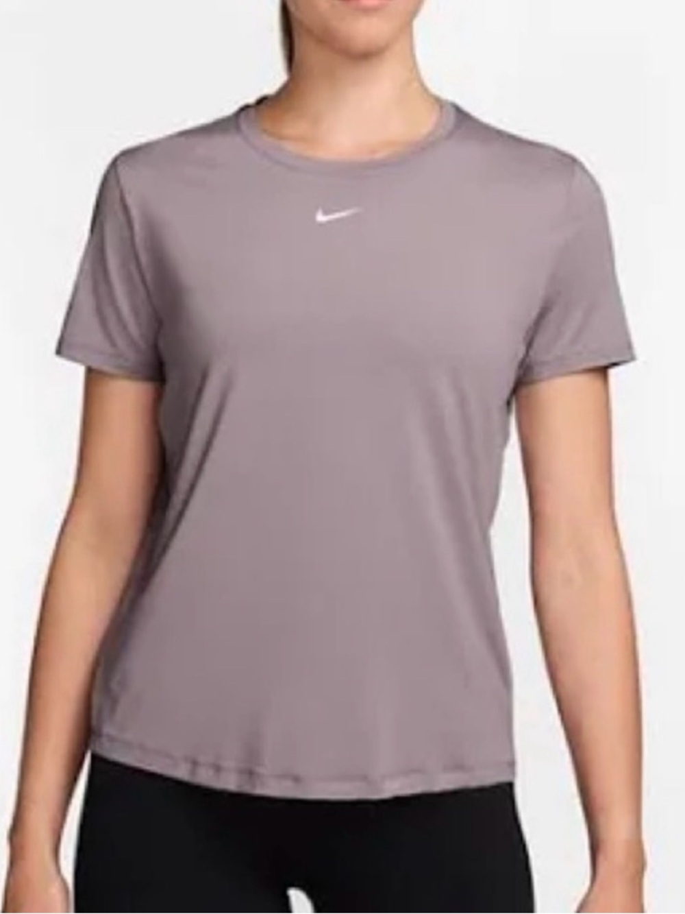 Nike Women's Mauve Short Sleeve Crew Tee